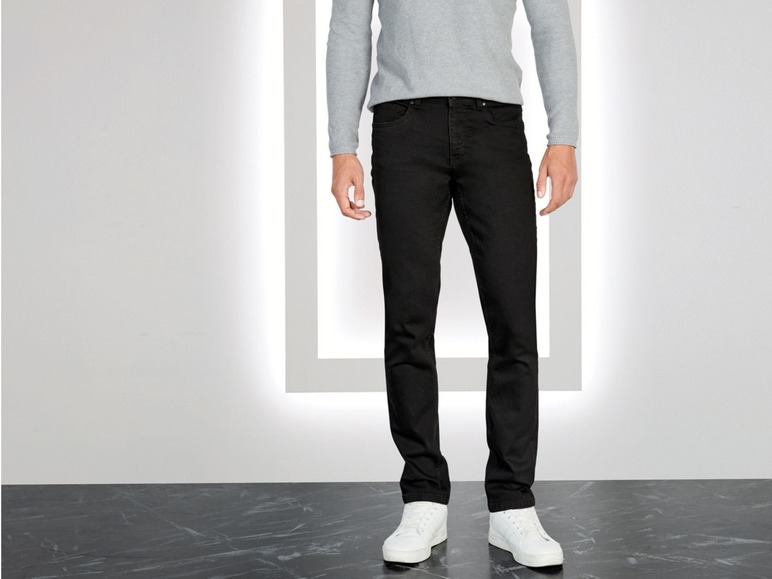 Gehe zu Vollbildansicht: LIVERGY® Jeans Herren, hochwertiger YKK-Markenreißverschluss, mit Baumwolle - Bild 9
