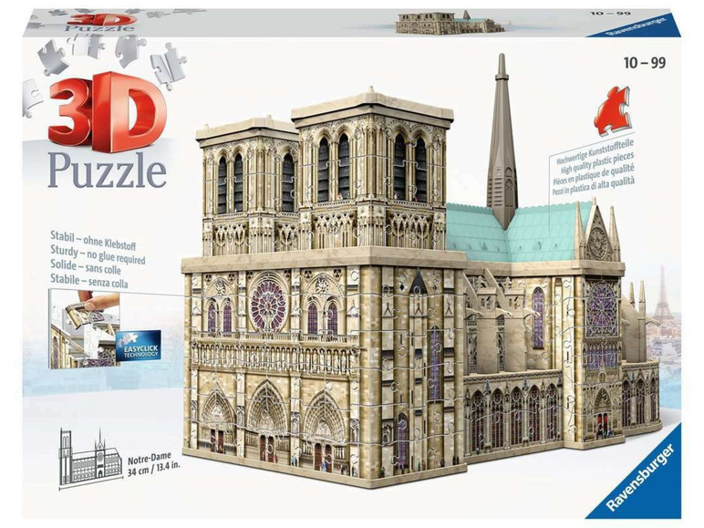Ravensburger 3D Puzzle der Notre Dame Kathedrale