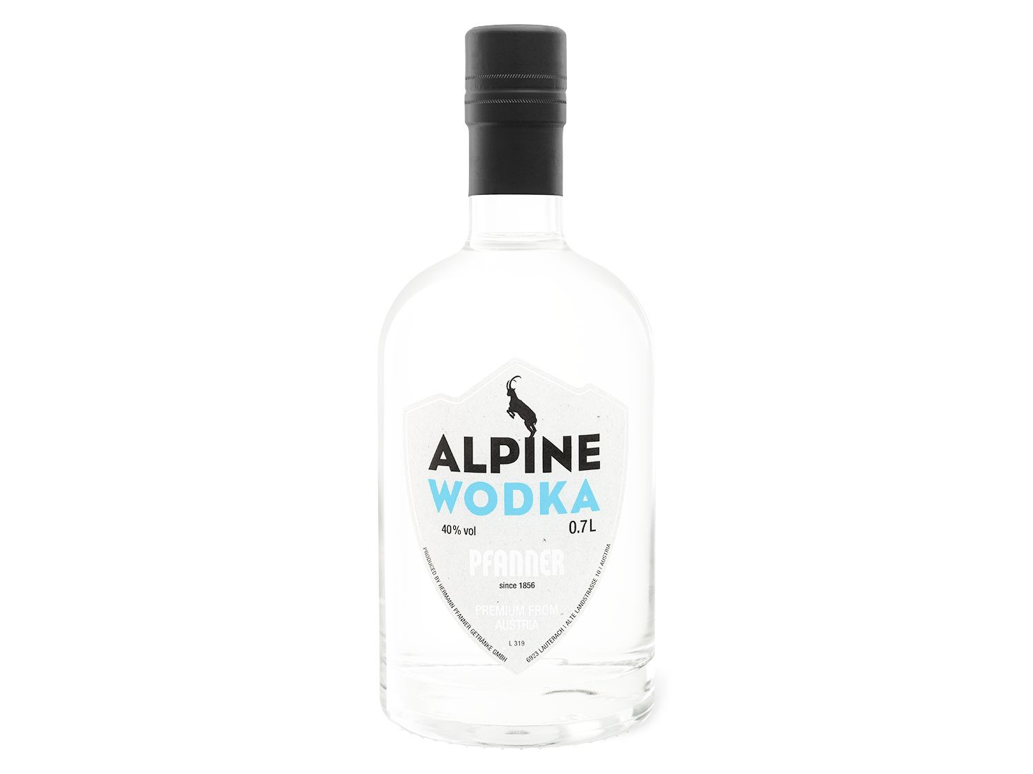 Geschenkbox Vol LIDL Pfanner Alpine | Wodka mit 40%