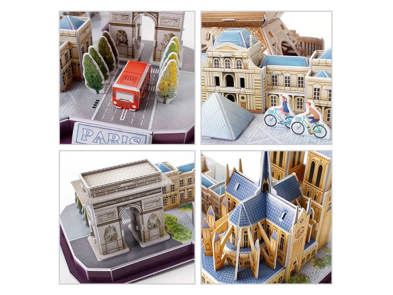 Gehe zu Vollbildansicht: Revell 3D Puzzle »Paris Skyline«, 114 Einzelteile, ab 10 Jahren - Bild 7