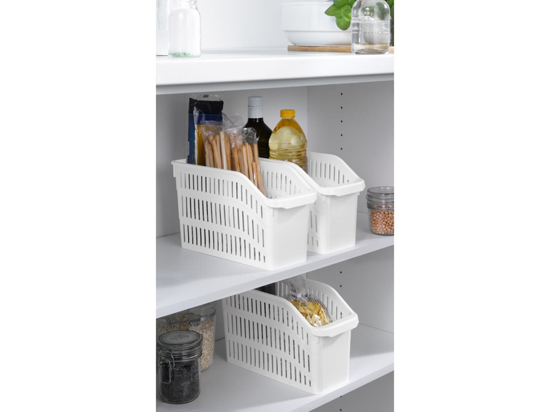 Gehe zu Vollbildansicht: AQUAPUR® Küchenschrankkörbe, mit integrierter Griffleiste, spülmaschinengeeignet - Bild 6