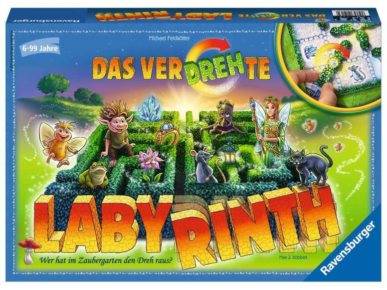 Gehe zu Vollbildansicht: Ravensburger Gesellschaftsspiel Das verdrehte Labyrinth - Bild 1