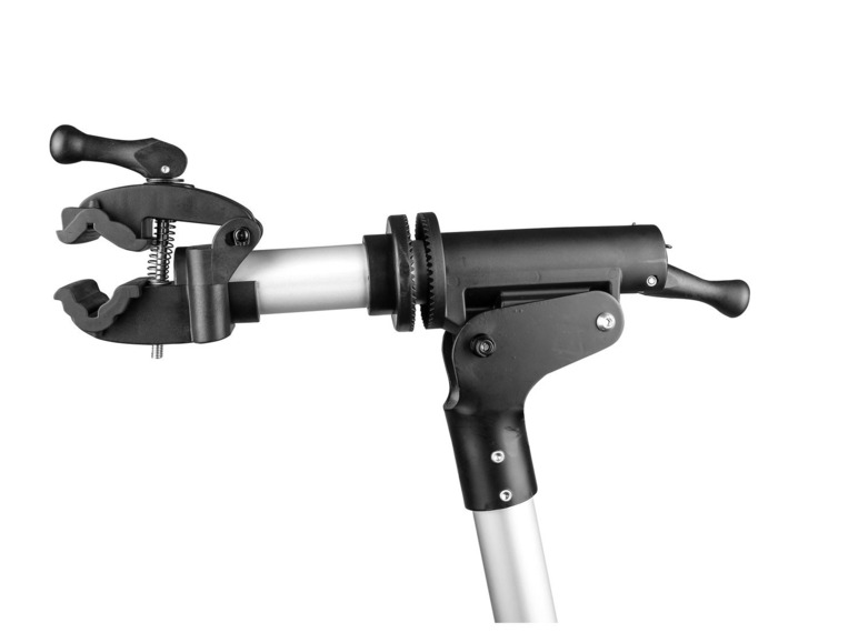 Gehe zu Vollbildansicht: EUFAB Fahrradmontageständer, für E-Bikes, aus Aluminium, 360° drehbar, mit Teleskopstange - Bild 3