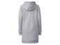 Ein graues Hoodie-Kleid.