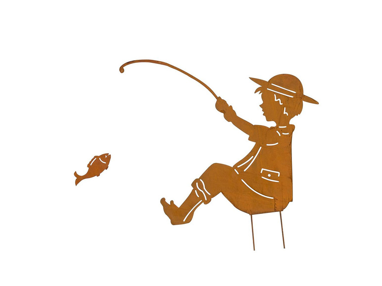 Gehe zu Vollbildansicht: Pureday Gartenstecker Angler - Bild 1