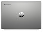 Silbernes HP Chromebook Laptop.