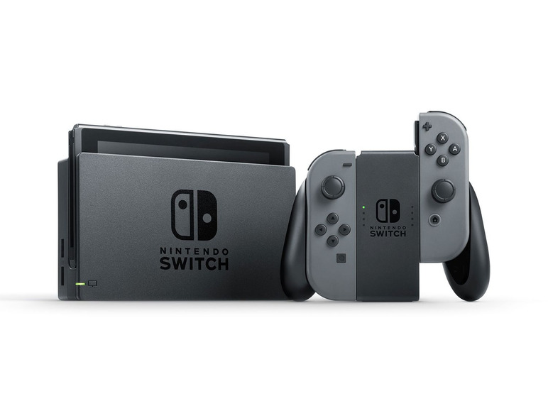 Gehe zu Vollbildansicht: Nintendo Switch Konsole, mit Joy-Con-Controllern,TV-, Tisch- und Handheld-Modus - Bild 3