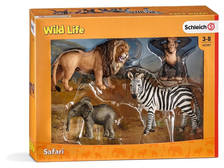 Gehe zu Vollbildansicht: Schleich Wild Life 42387 »Starter-Set«, mit wilden Tieren, ab 3 Jahren - Bild 2