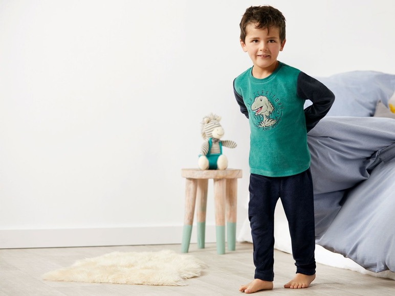 Gehe zu Vollbildansicht: LUPILU® Kleinkinder Jungen Schlafanzug - Bild 3
