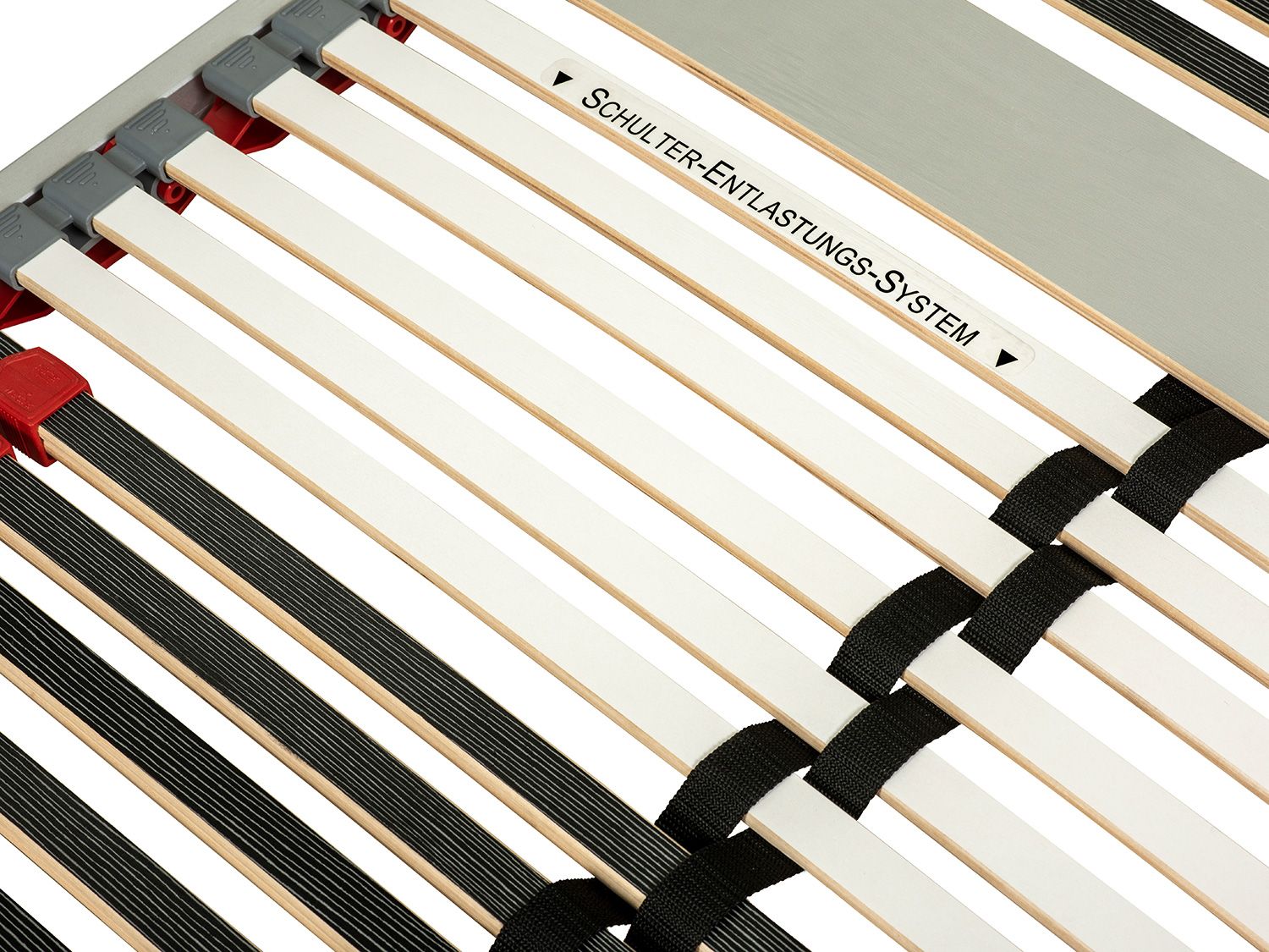 BECO 7-Zonen Luxus-Lattenrost Trio Powerflex mit 42 Leisten und Schulterabsenkung, Kopfteil verstellbar (140 x 200 cm) – Bild 2 von 4