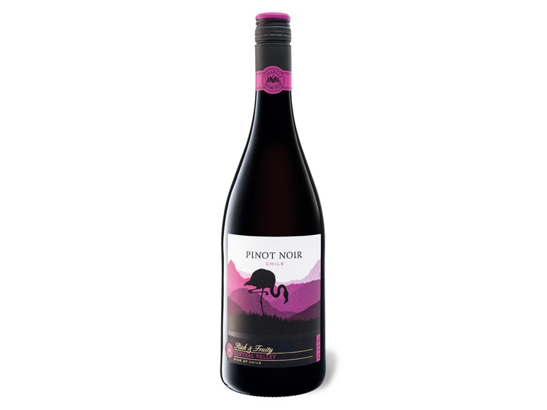 Gehe zu Vollbildansicht: CIMAROSA Pinot Noir Chile Valle Central trocken, Rotwein 2020 - Bild 1