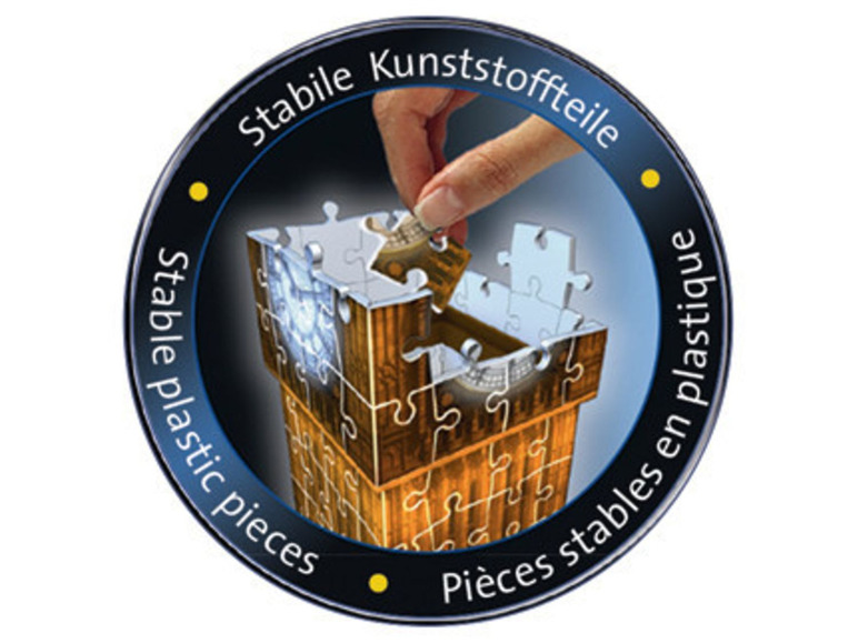 Gehe zu Vollbildansicht: Ravensburger 3D Puzzle Big Ben bei Nacht - Bild 6