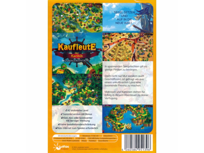 Gehe zu Vollbildansicht: smatrade GmbH Kaufleute der Karibik - CD-ROM DVDBox - Bild 2