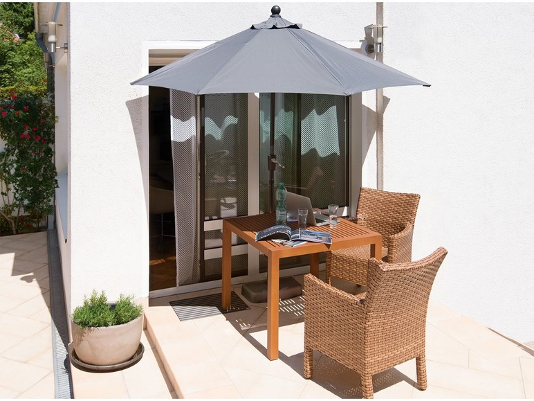 Gehe zu Vollbildansicht: Schneider Halber Sonnenschirm »Granada«, 135 cm Spannweite, UV-Schutz 80, mit Schutzhülle - Bild 1