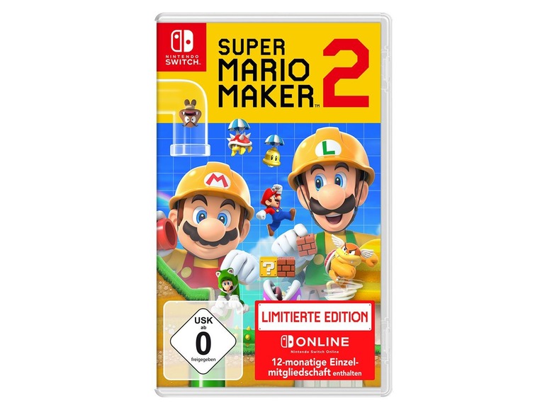 Gehe zu Vollbildansicht: Nintendo Switch Super Mario Maker 2 Limited Edition - Bild 1