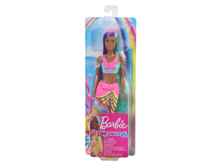 Gehe zu Vollbildansicht: Barbie Dreamtopia Meerjungfrau Puppe (türkis- und lilafarbenes Haar) - Bild 4