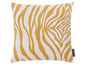 Kissen mit Zebra-Muster in Gelb und Weiß von Magma.