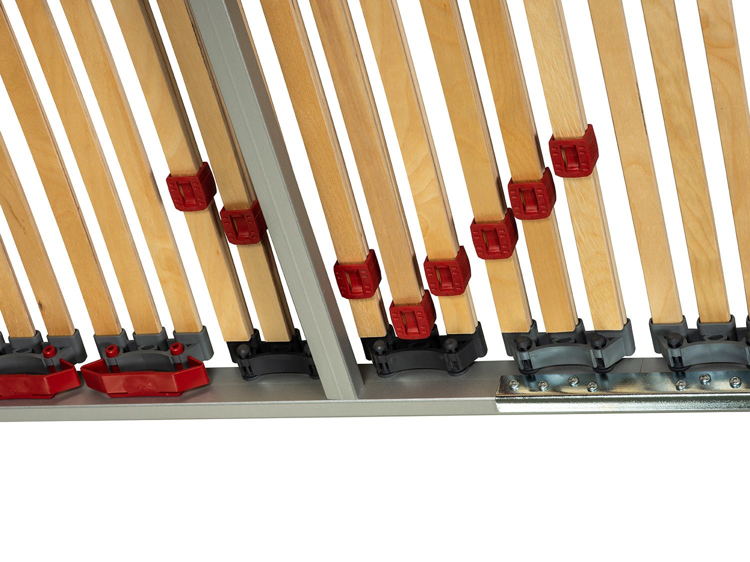 Thumbnail - BeCo 7-Zonen Luxus-Lattenrost Trio Powerflex mit 42 Leisten und Schulterabsenkung, Kopfteil verstellbar (80 X 200 CM)