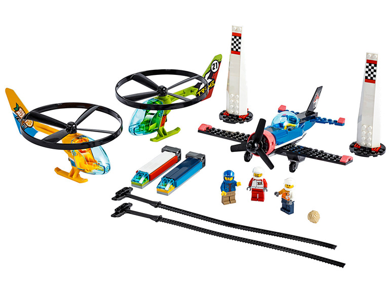 Gehe zu Vollbildansicht: LEGO® City 60260 »Air Race« - Bild 3