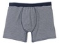 Gestreifte Herrenboxershorts.