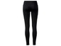 Schwarze Leggings für Damen, ideal zum Sport.