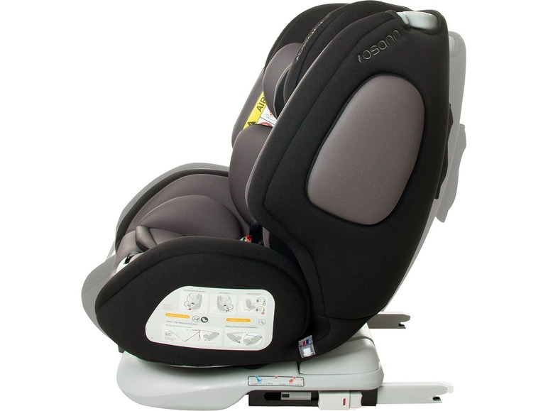 Gehe zu Vollbildansicht: Osann Kindersitz »One 360« mitwachsend, 360° drehbar, 10-fach höhenverstellbare Kopfstütze - Bild 57