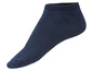 Ein Paar dunkelblaue Socken