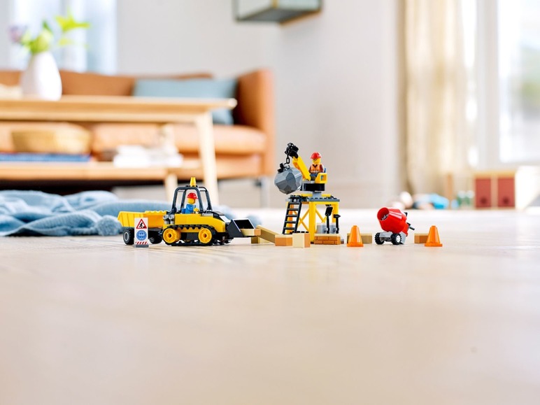 Gehe zu Vollbildansicht: LEGO® City 60252 »Bagger auf der Baustelle« - Bild 7