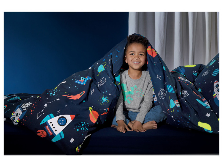 Gehe zu Vollbildansicht: lupilu Kleinkinder Jungen Pyjama, aus reiner Baumwwolle - Bild 19