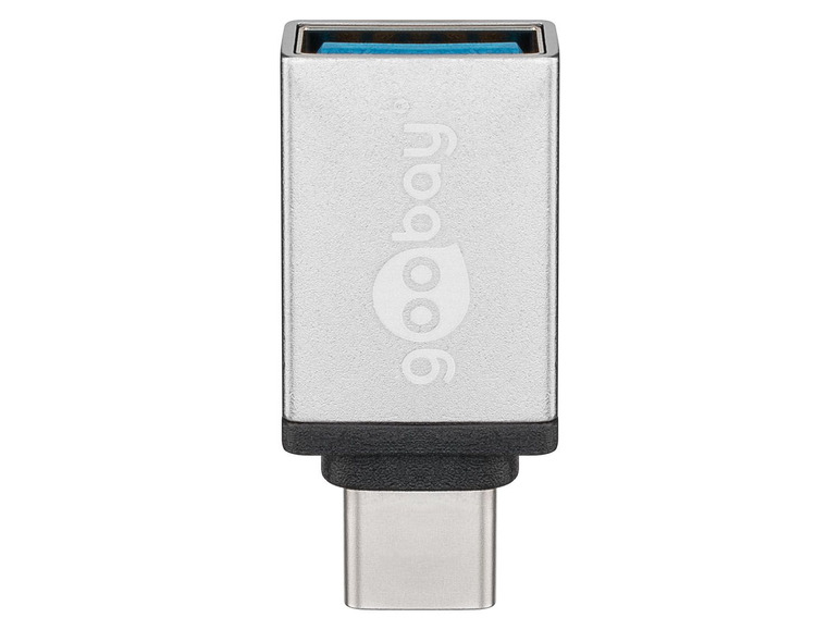 Gehe zu Vollbildansicht: Goobay Adapter USB-C™ auf USB-A 3.0, silber - Bild 2