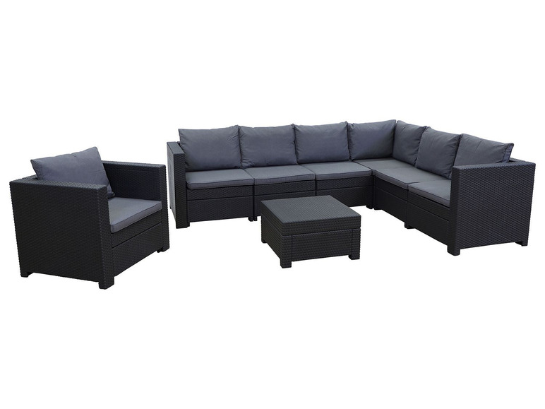 Gehe zu Vollbildansicht: Keter Lounge Set Provence Premium anthrazit - Bild 3