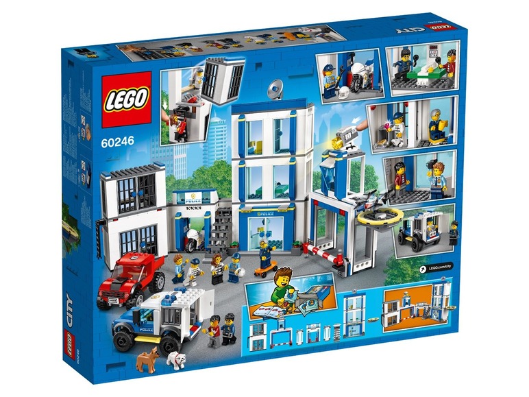 Gehe zu Vollbildansicht: LEGO® City 60246 »Polizeistation« - Bild 2