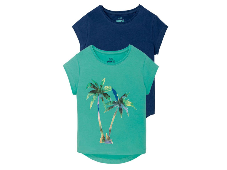 Gehe zu Vollbildansicht: PEPPERTS® T-Shirts Mädchen, 2 Stück, reine Baumwolle - Bild 15