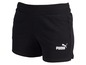 Schwarze Puma Shorts für Damen.