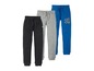 Schwarze, graue und blaue Jogginghosen für Jungen.