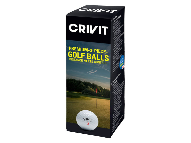 Gehe zu Vollbildansicht: CRIVIT® Golfbälle, 12 Stück, 3-Piece-Konstruktion - Bild 6