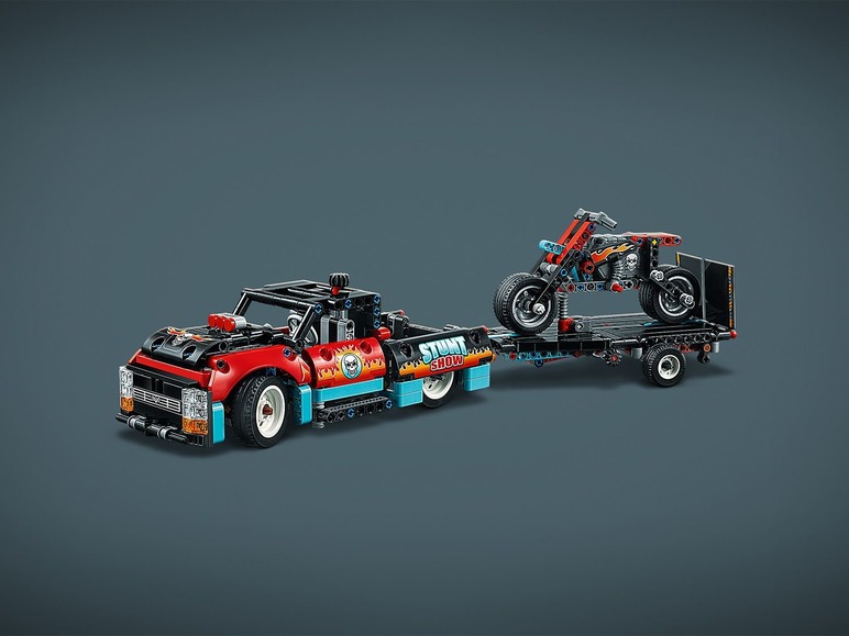 Gehe zu Vollbildansicht: LEGO® Technic 42106 »Stunt-Show mit Truck und Motorrad« - Bild 6