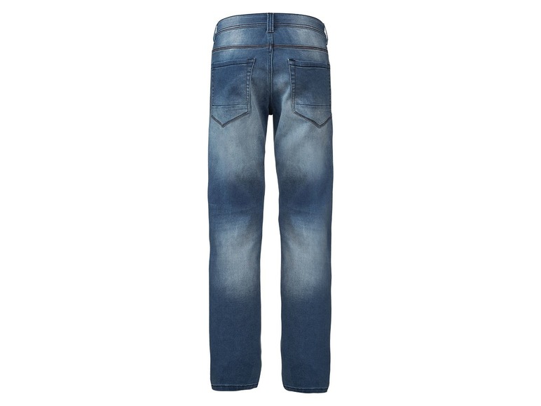 Gehe zu Vollbildansicht: LIVERGY® Sweathose Herren, Jeansoptik, schmal geschnitten, bequem - Bild 3