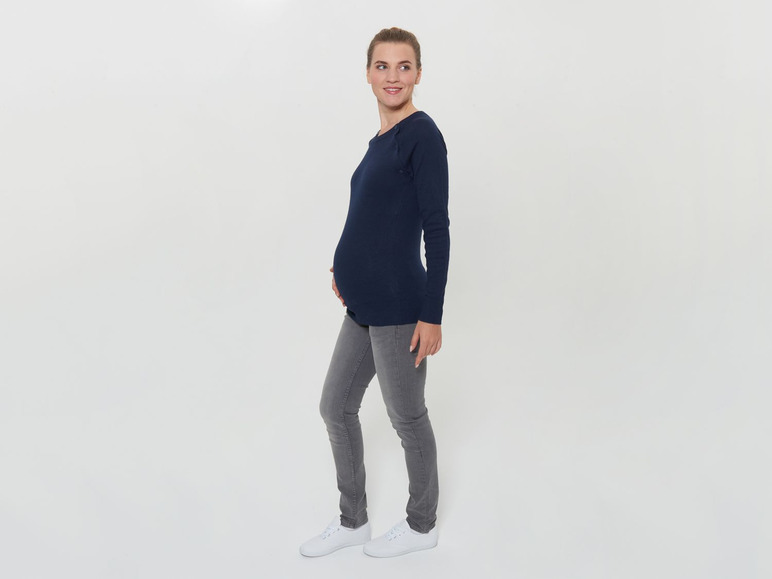 Gehe zu Vollbildansicht: ESMARA® PURE COLLECTION Umstands-Jeans, formstabil, Super-Stretch-Material, Bio-Baumwolle - Bild 8