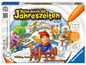 Ravensburger Brettspiel 'Reise durch die Jahreszeiten' mit tiptoi Stift.
