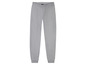 Graue Jogginghose mit elastischem Bund.
