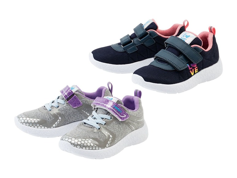 Gehe zu Vollbildansicht: LUPILU® Sneaker Kleinkinder Mädchen , leicht und flexibel, Textilfutter, Klettverschluss - Bild 1