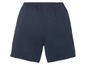 Dunkelblaue, Herren-Shorts aus Baumwolle.