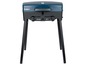 Ein blauer Gasgrill von Enders mit dem Modell Explorer.