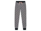 Graue Schlafhose mit Mickey Mouse Muster.