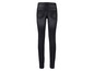 Schwarze Damen-Skinny-Jeans.