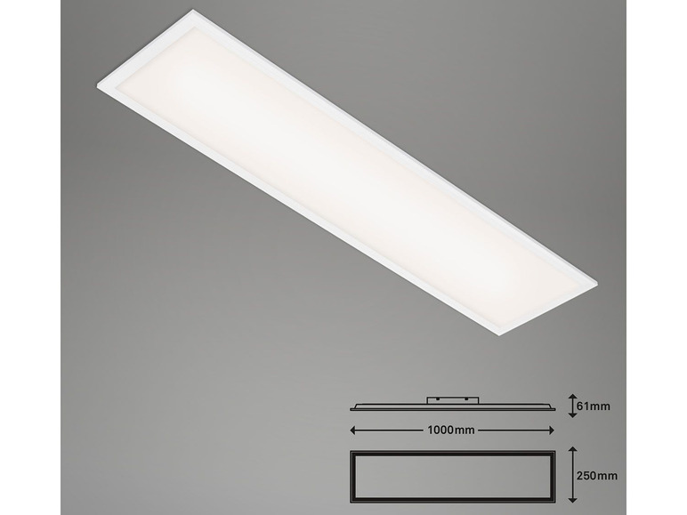 Gehe zu Vollbildansicht: Briloner LED Decken-Panel, dimmbar, Farbtemperatursteuerung 1 x 0,25m - Bild 5