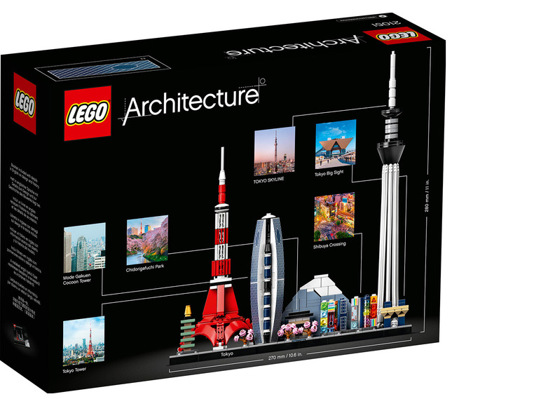 Gehe zu Vollbildansicht: LEGO® Architecture 21051 »Tokio« - Bild 2