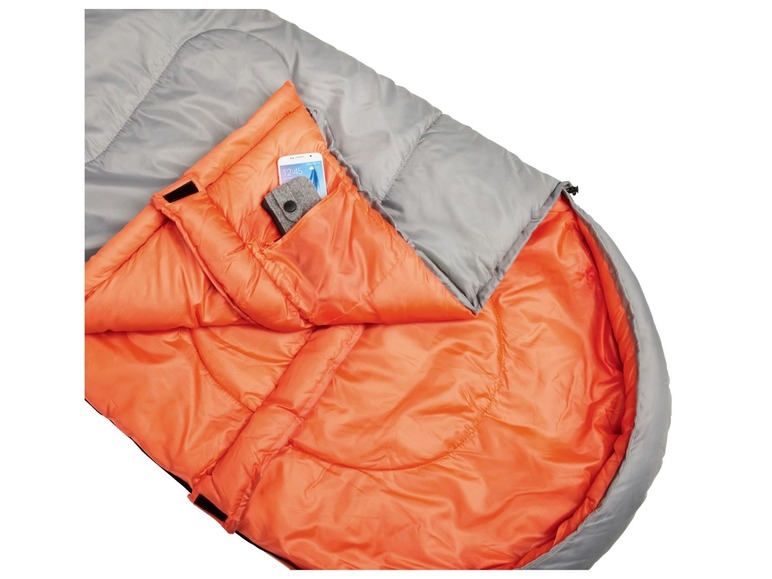 Gehe zu Vollbildansicht: CRIVIT® Schlafsack, mit Reißverschluss, Wärmeleiste, inklusive Kompressions-Packsack - Bild 4