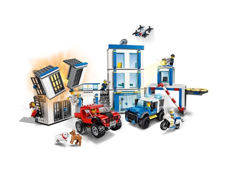 Gehe zu Vollbildansicht: LEGO® City 60246 »Polizeistation« - Bild 4